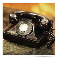 Antique phone.