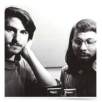Young Steve Jobs and Steve Wozniak