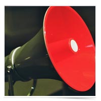 Guest post megaphone