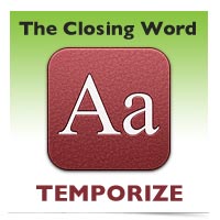 Image of Closing Word Icon