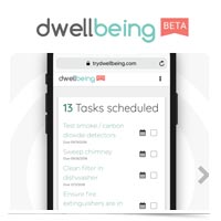 Dwellbeing logo.