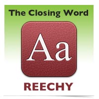 The Closing Word.