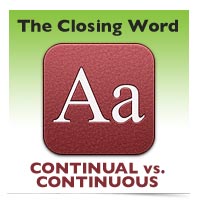 Image of Closing Word Icon