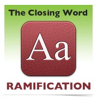 Image of Closing Word Icon