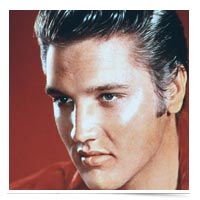 Image of Elvis Presley.