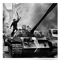 Image of Prague Spring tank