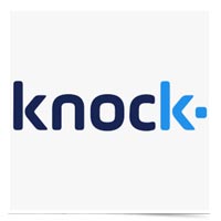 KNOCK logo.